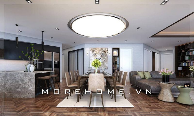 Mẫu bàn ăn đẹp MoreHome